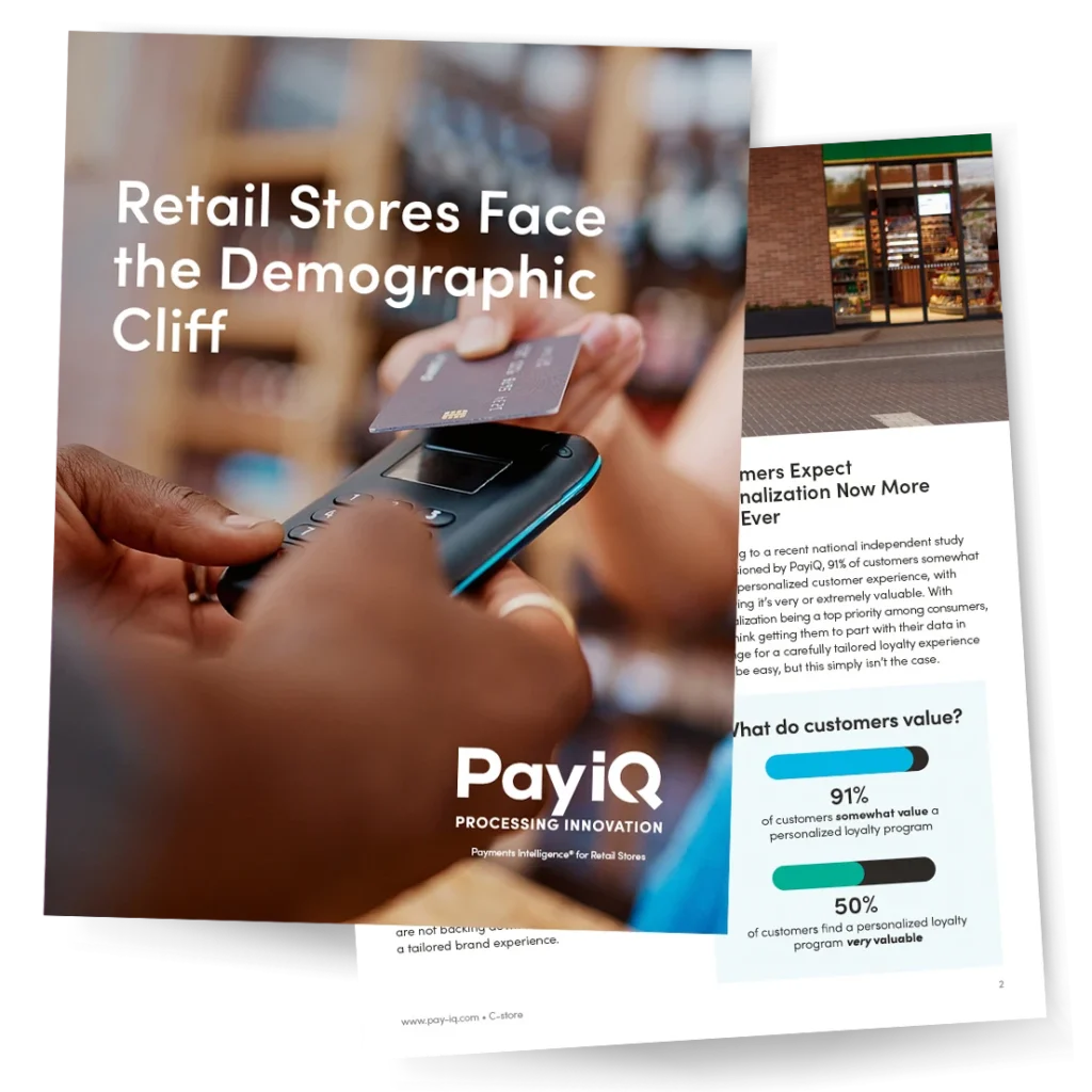 PayIQ PayiQ Retail ebook Demographic Cliff cover 20230522